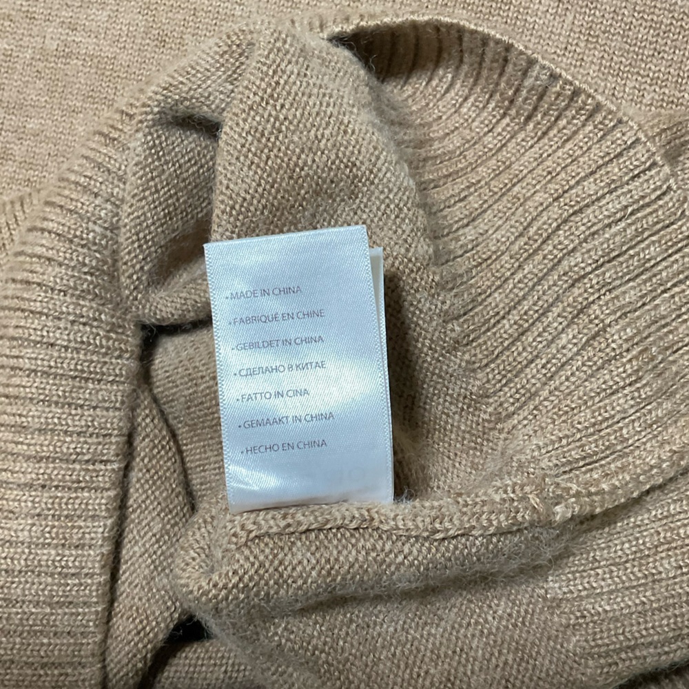 Men’s Rochester Tan Wool Sweater - Picture 10 of 11